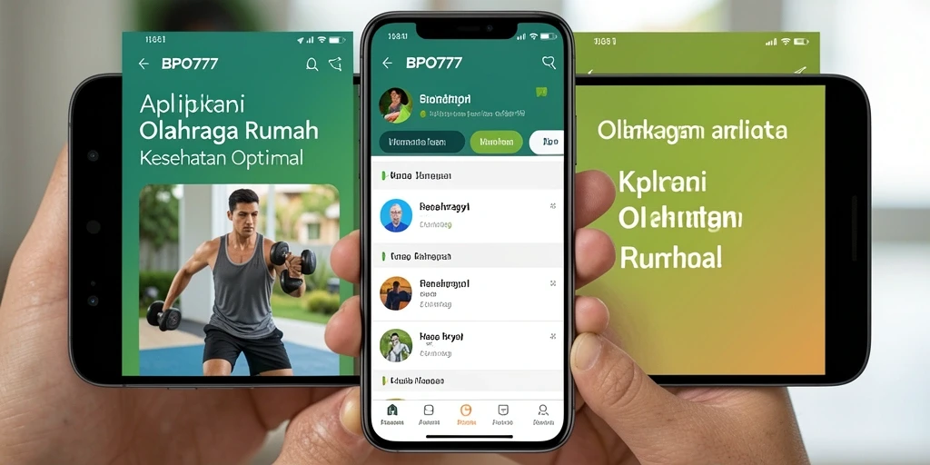Antarmuka aplikasi BPO777 menampilkan pilihan olahraga yang menarik.